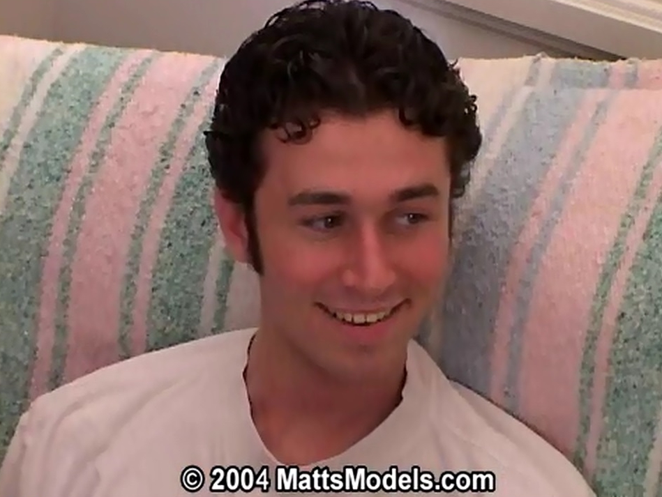 Porn Star James Deen waiting for his sex scene